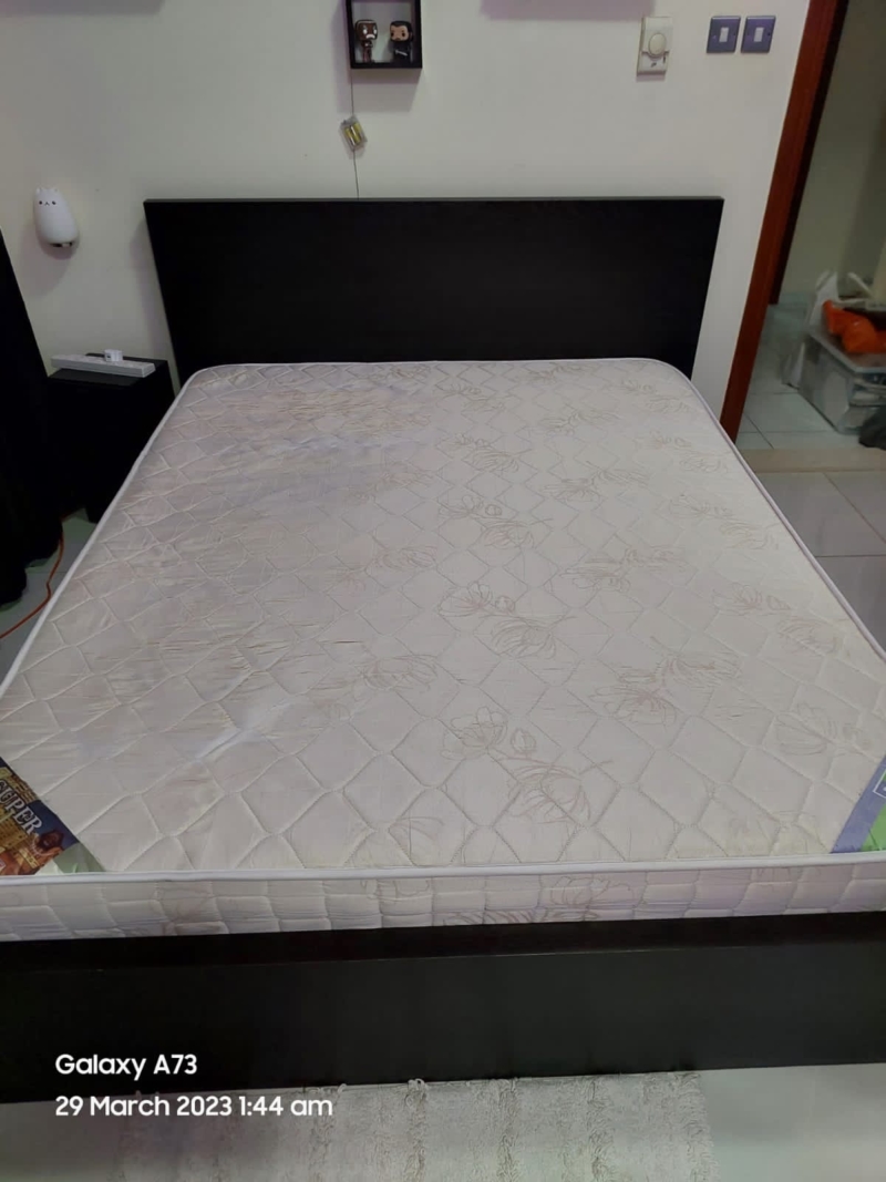 Queen Bed With Mattress From IKEA July 2023 Al Thahani Furniture   76c13e49 72d1 482d Bc23 54adfdc07ee2 800x1067 