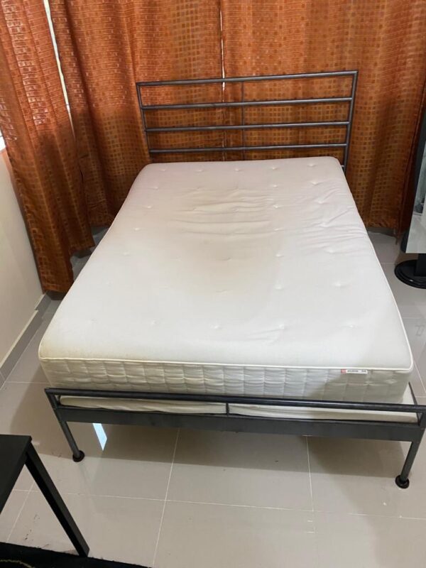 Queen Bed with Mattress From IKEA