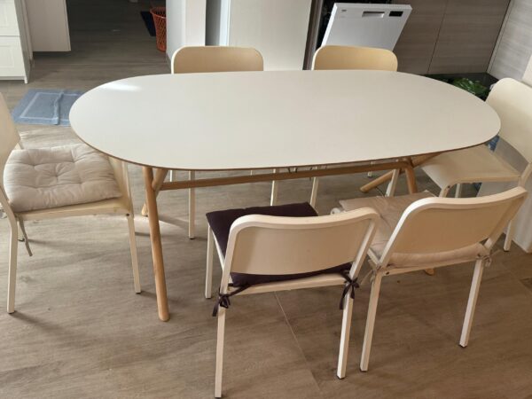 Dinning Table with 6 Chair from IKEA