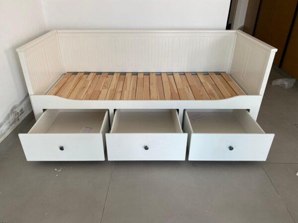 HEMNES Day-bed frame with 3 drawers from IKEA - Image 4