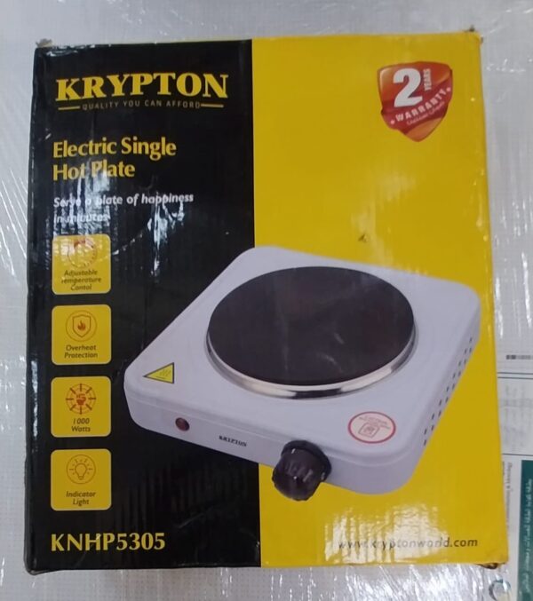 Hot Plate from Krypton